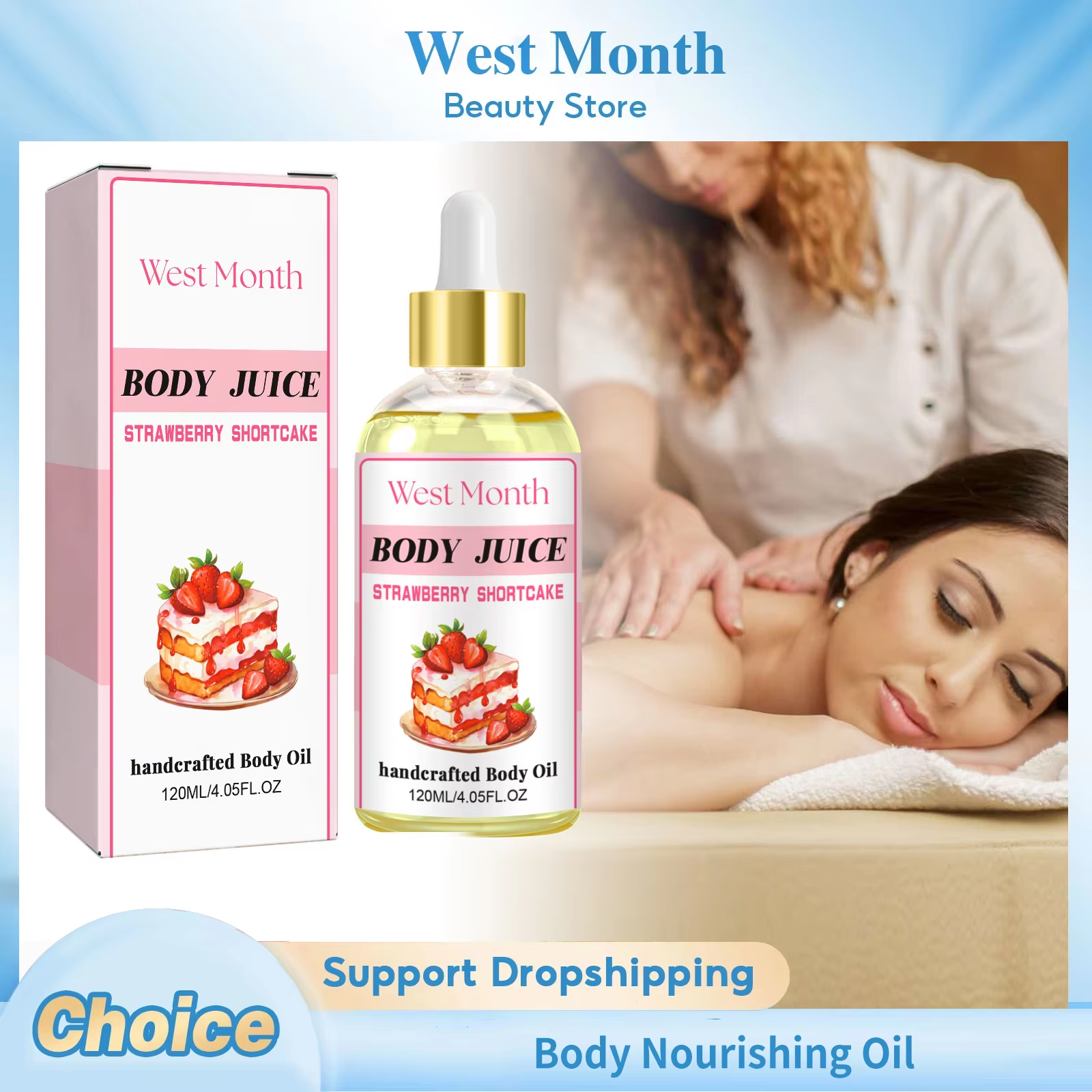 Luxury Skincare Oil - Body Hydrating Oil Dry Skin Repair