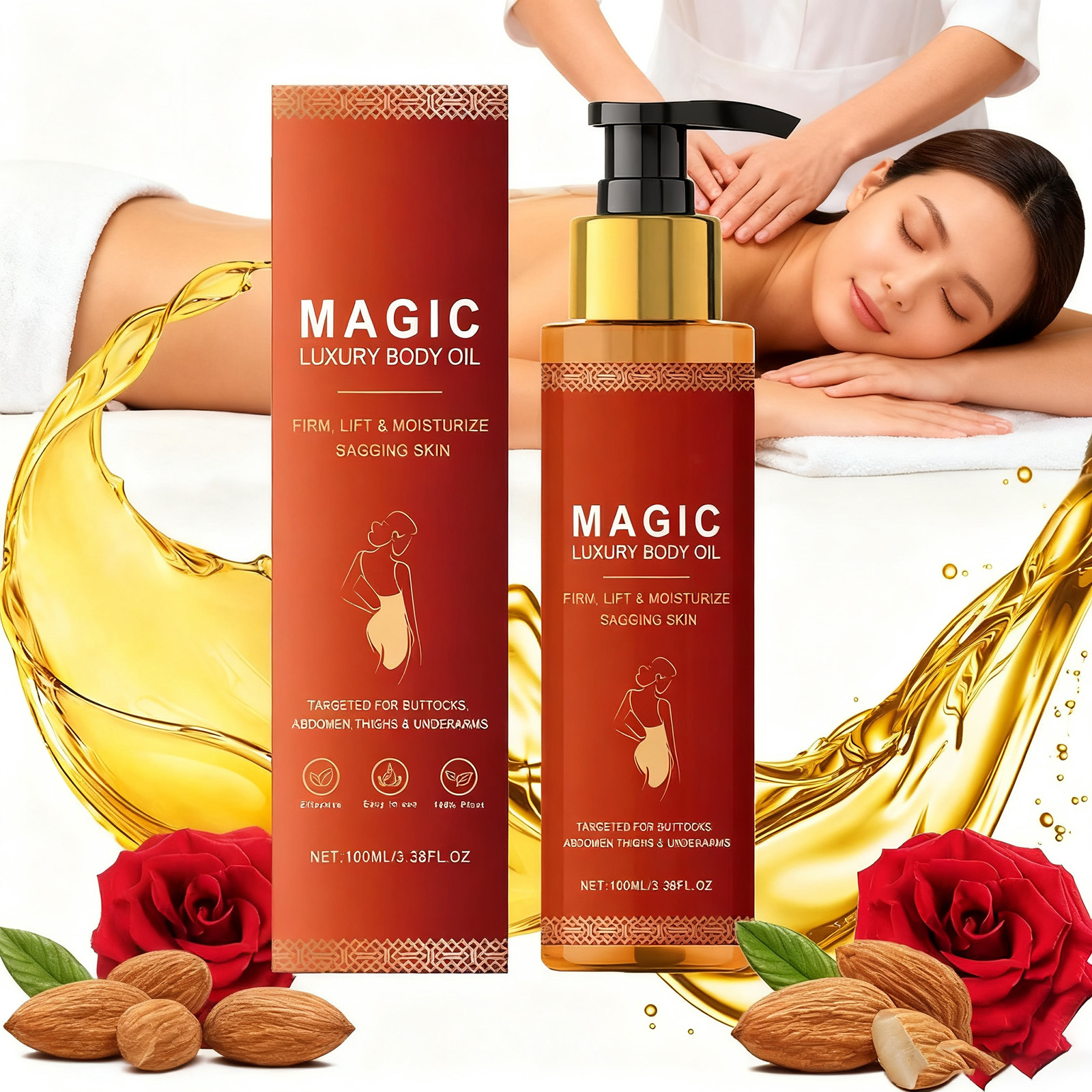 Luxury Skincare Aesthetic - Premium Firming Magic Luxury Body Oil