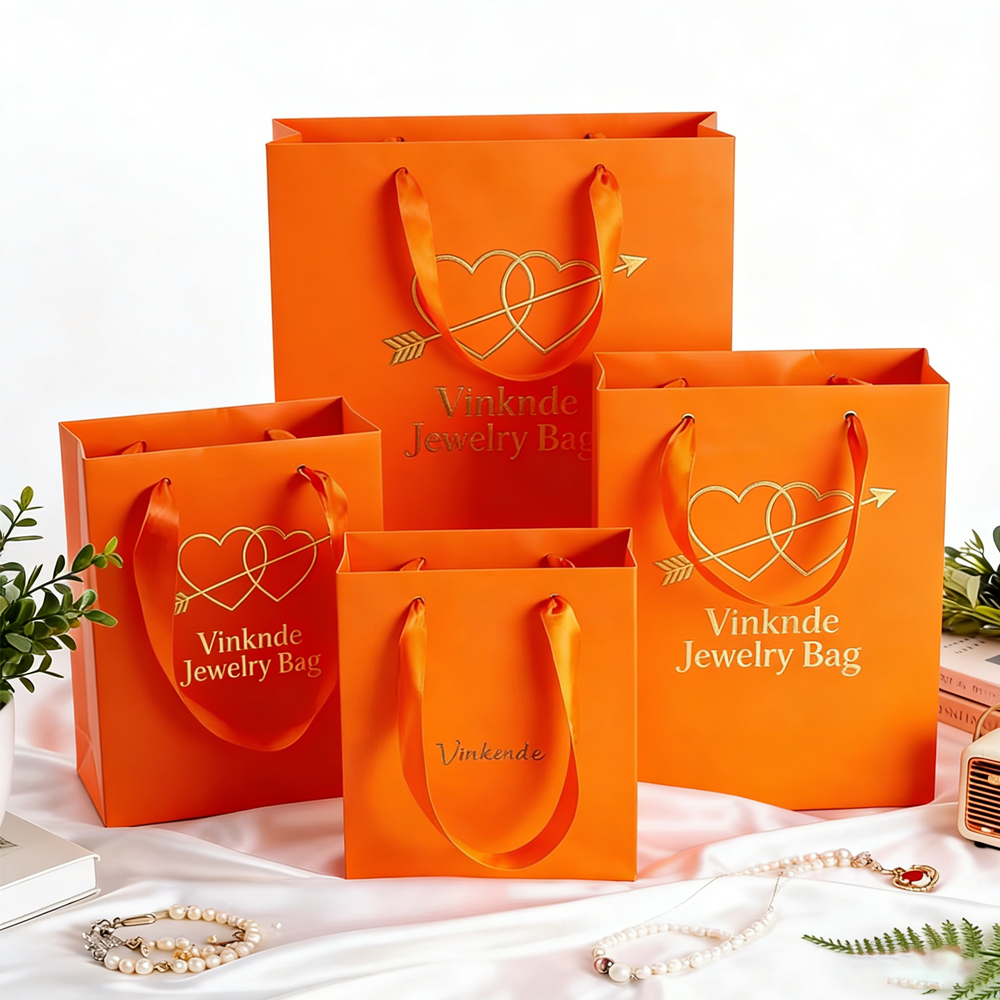 Luxury Skincare Logo - 50Pack Custom Logo Luxury Paper Jewelry