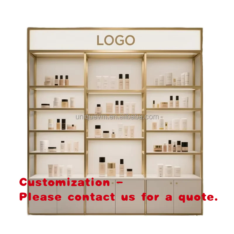 custom.Factory Modern Nail sho - مراجعة Luxury Skincare Display وسعره