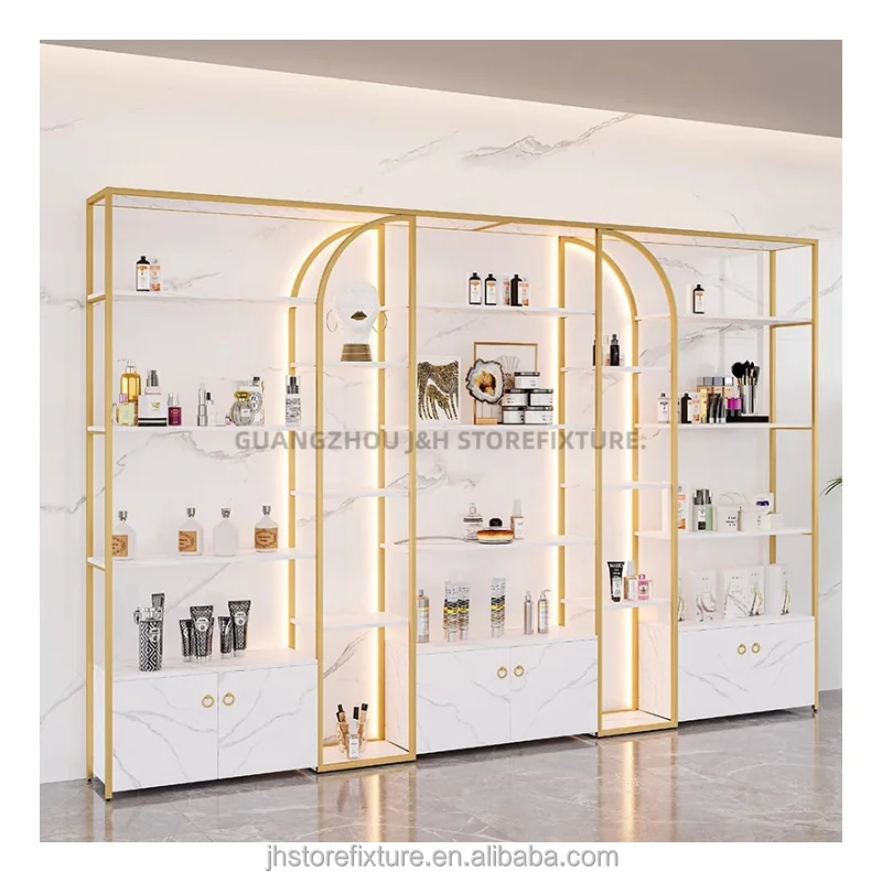 custom.Factory Modern Nail sho - مراجعة Luxury Skincare Display وسعره