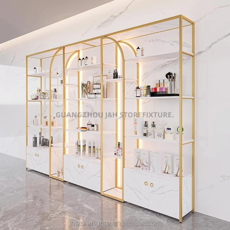 custom.Factory Modern Nail sho - مراجعة Luxury Skincare Display وسعره