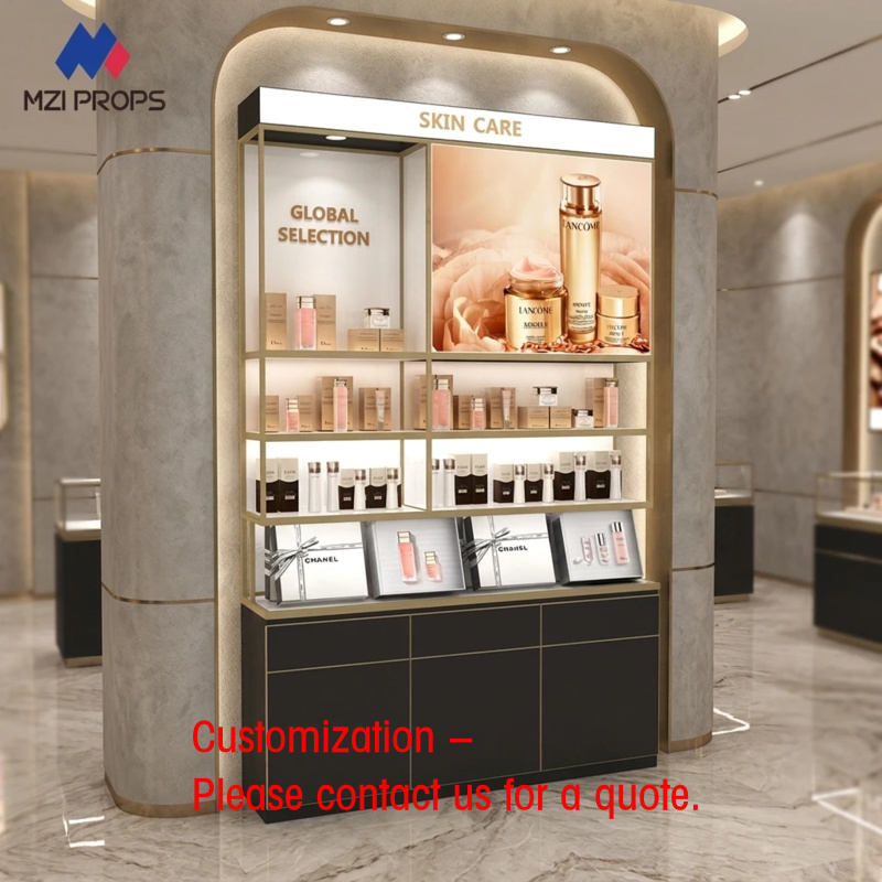 custom.Custom Cosmetic Display - مراجعة Luxury Skincare Display وسعره