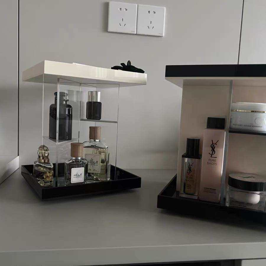 Luxury Acrylic Cosmetic Storag - مراجعة Luxury Skincare Aesthetic وسعره