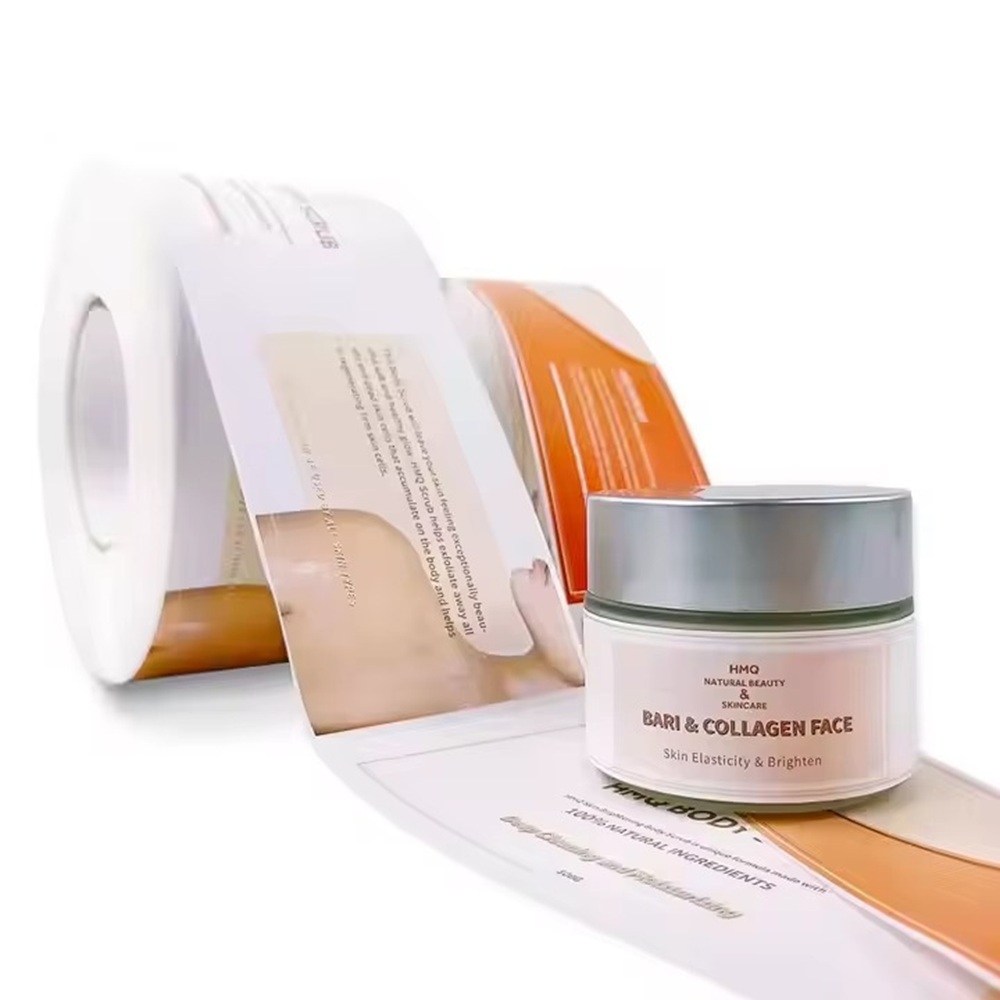Custom Luxury Vinyl Labels｜Wat - مراجعة Luxury Skincare Logo وسعره