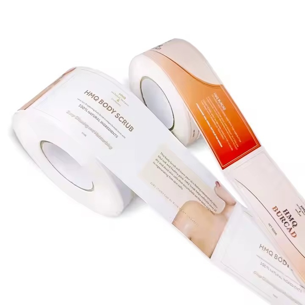 Custom Luxury Vinyl Labels｜Wat - مراجعة Luxury Skincare Logo وسعره