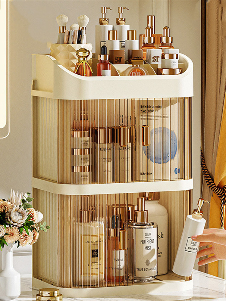 Cosmetics Storage Box Desktop  - مراجعة Luxury Skincare Aesthetic وسعره