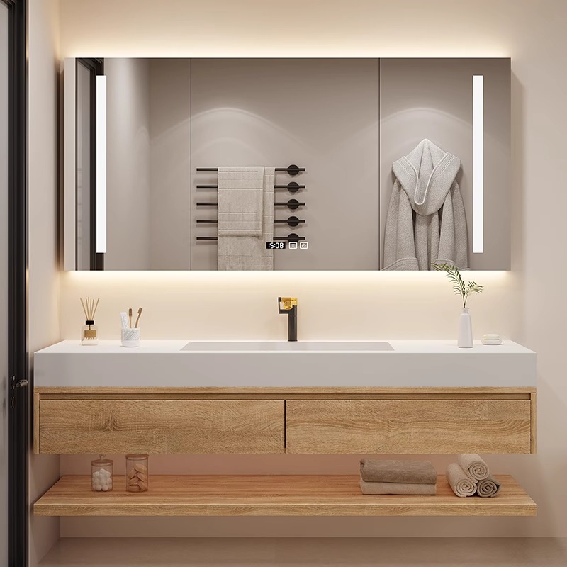 Light Luxury Bathroom Cabinet  - مراجعة Luxury Skincare Display وسعره