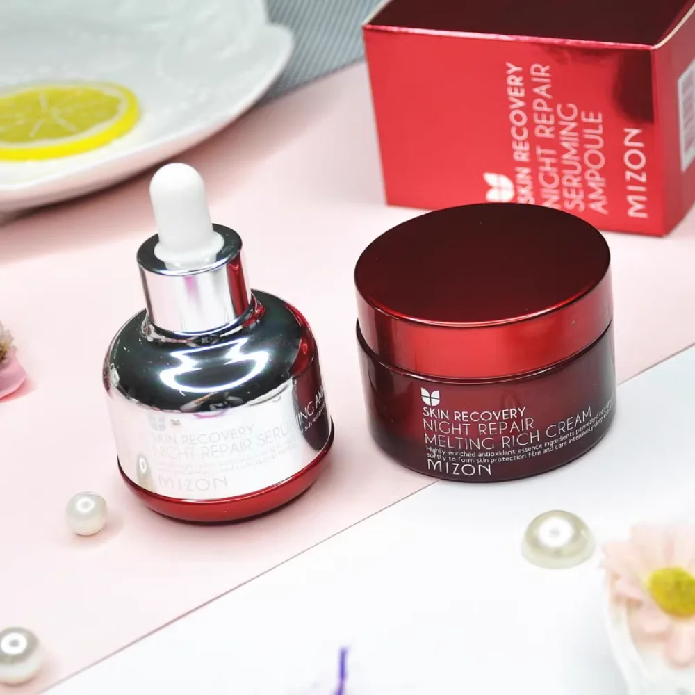 Korea Mizon Skin Recovery Nigh - مراجعة Luxury Skincare In Korea وسعره