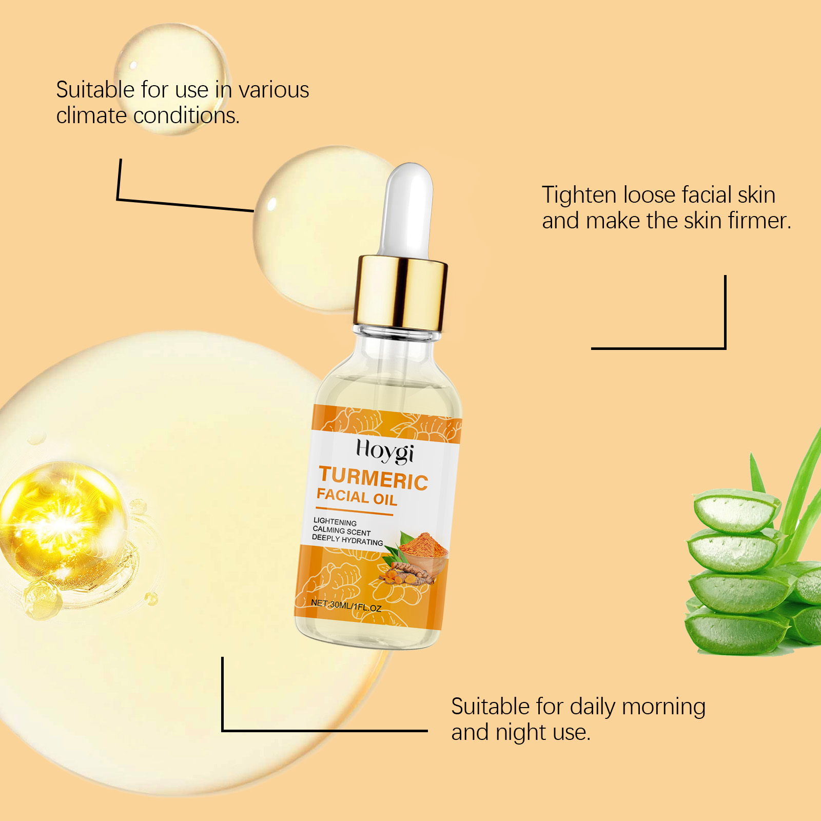 HOYGI Turmeric Face Whitening  - مراجعة Luxury Glow Skincare وسعره