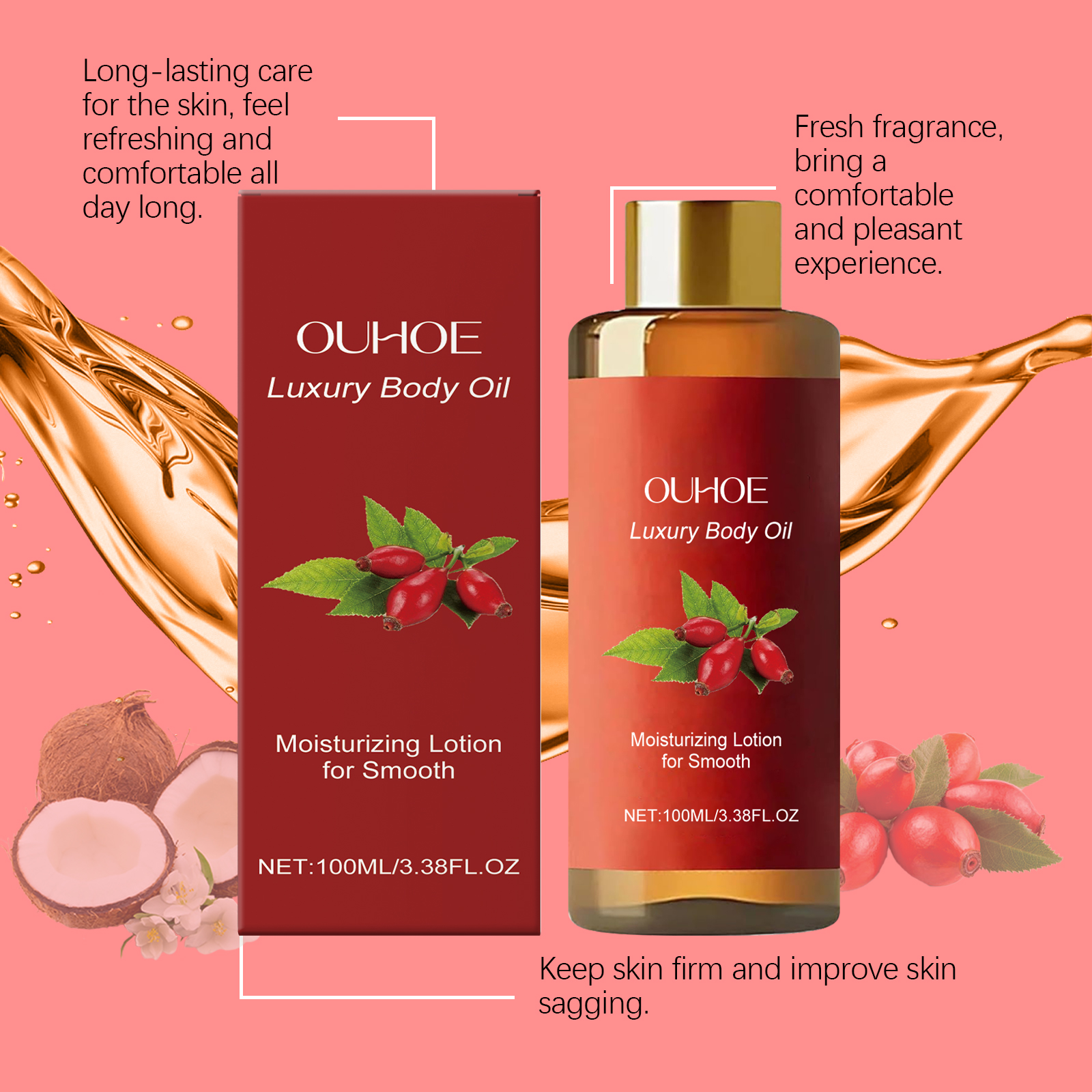 100ML Luxury Body Oil Deep Moi - مراجعة Luxury Skincare Oil وسعره