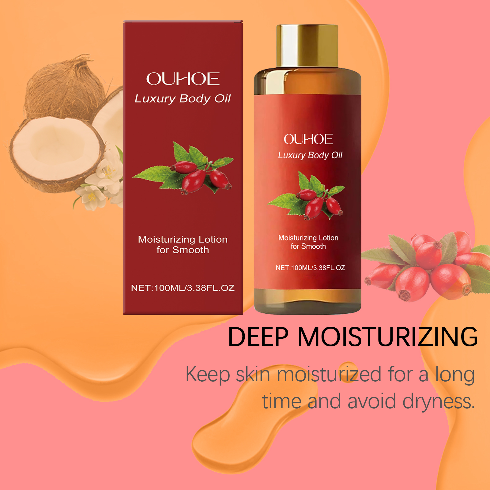 100ML Luxury Body Oil Deep Moi - مراجعة Luxury Skincare Oil وسعره