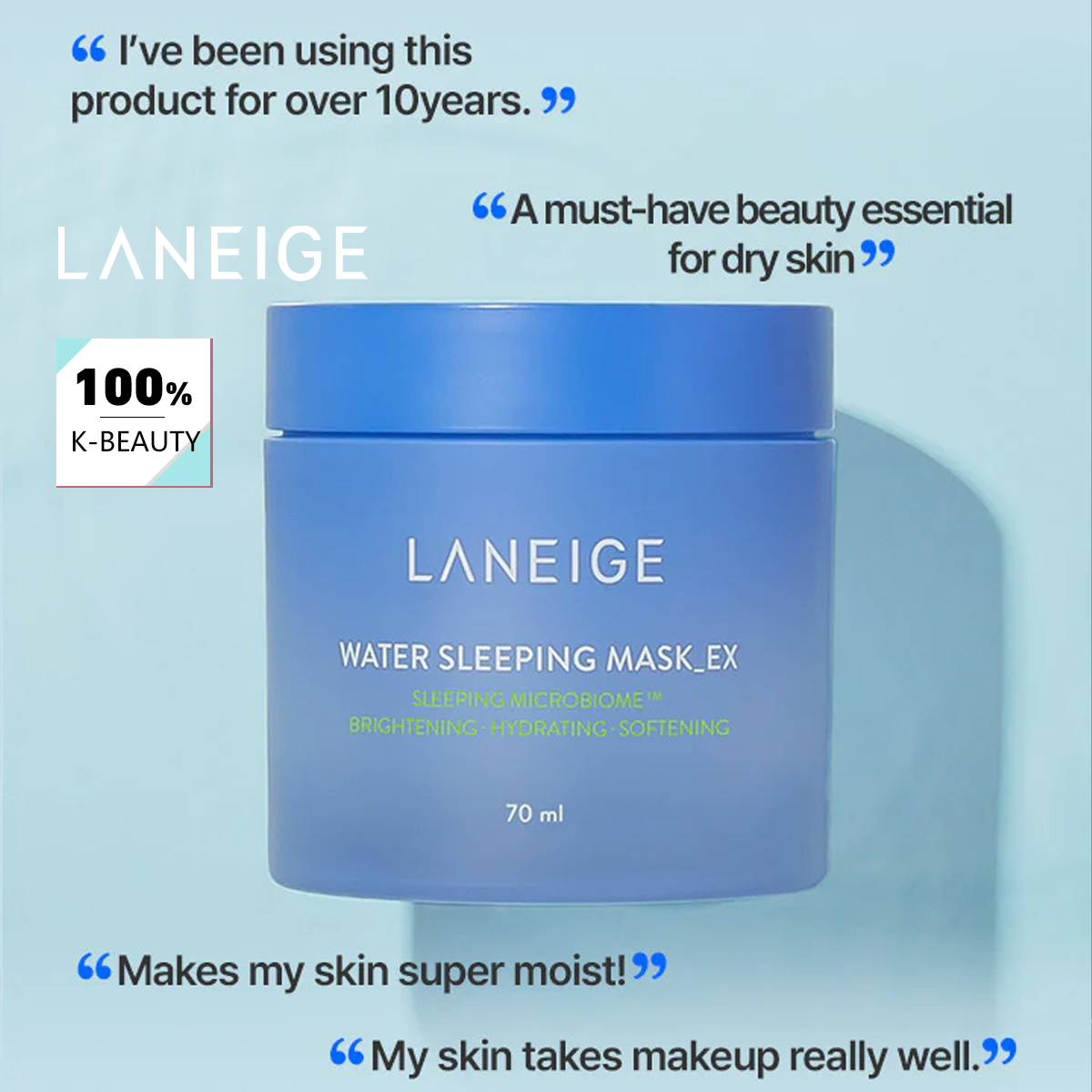 LANEIGE Water Sleeping Mask 70 - مراجعة Luxury Skincare In Korea وسعره