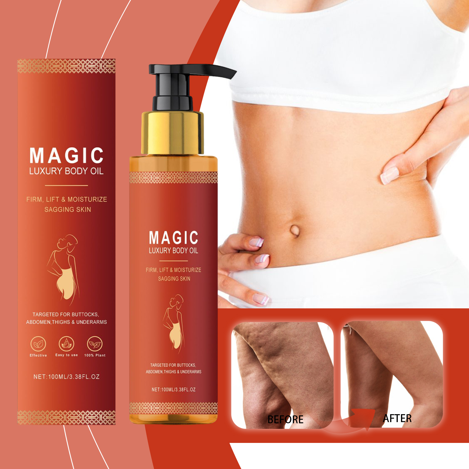 Magic Luxury Body Oil Moisturi - مراجعة Luxury Skincare Oil وسعره