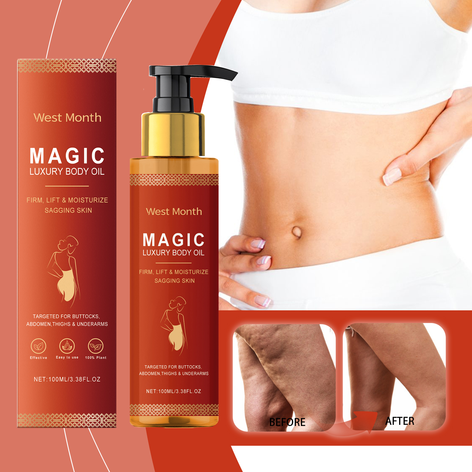 WEST MONTH Magic Luxury Body O - مراجعة Luxury Skincare Aesthetic وسعره