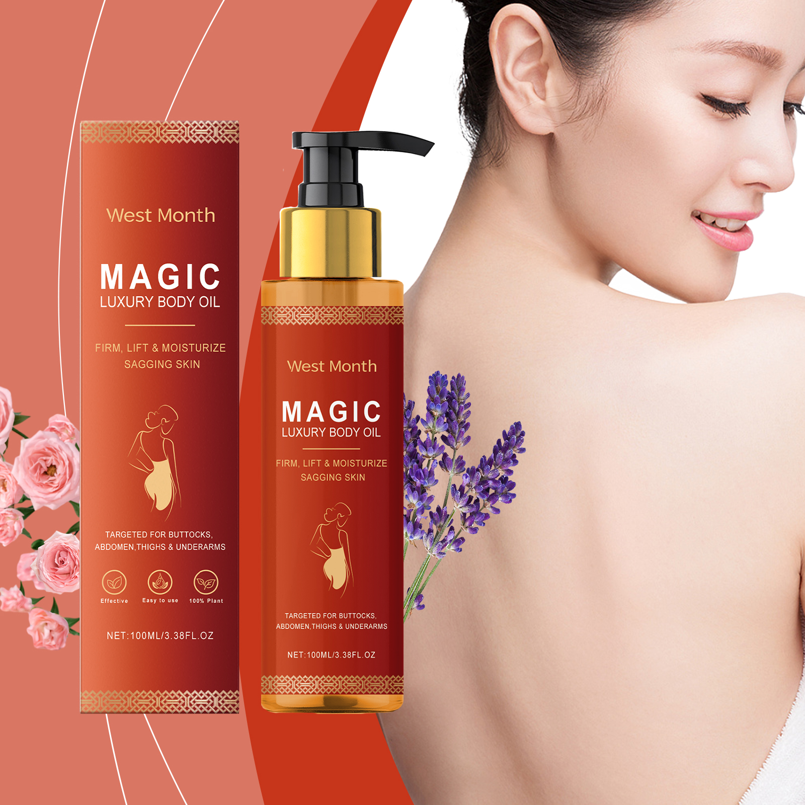 WEST MONTH Magic Luxury Body O - مراجعة Luxury Skincare Aesthetic وسعره