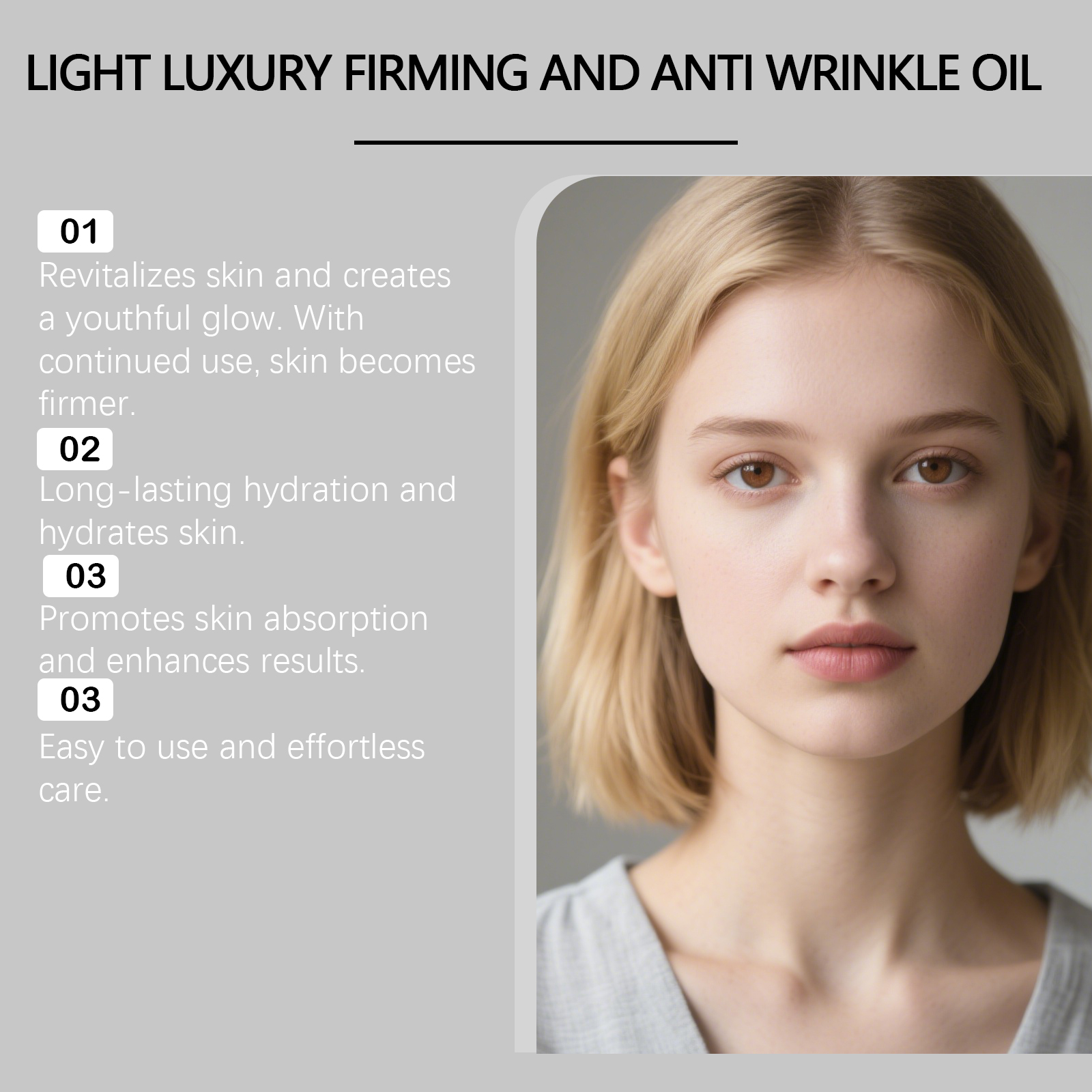 Firming Facial Care Oil Liftin - مراجعة Luxury Skincare Aesthetic وسعره