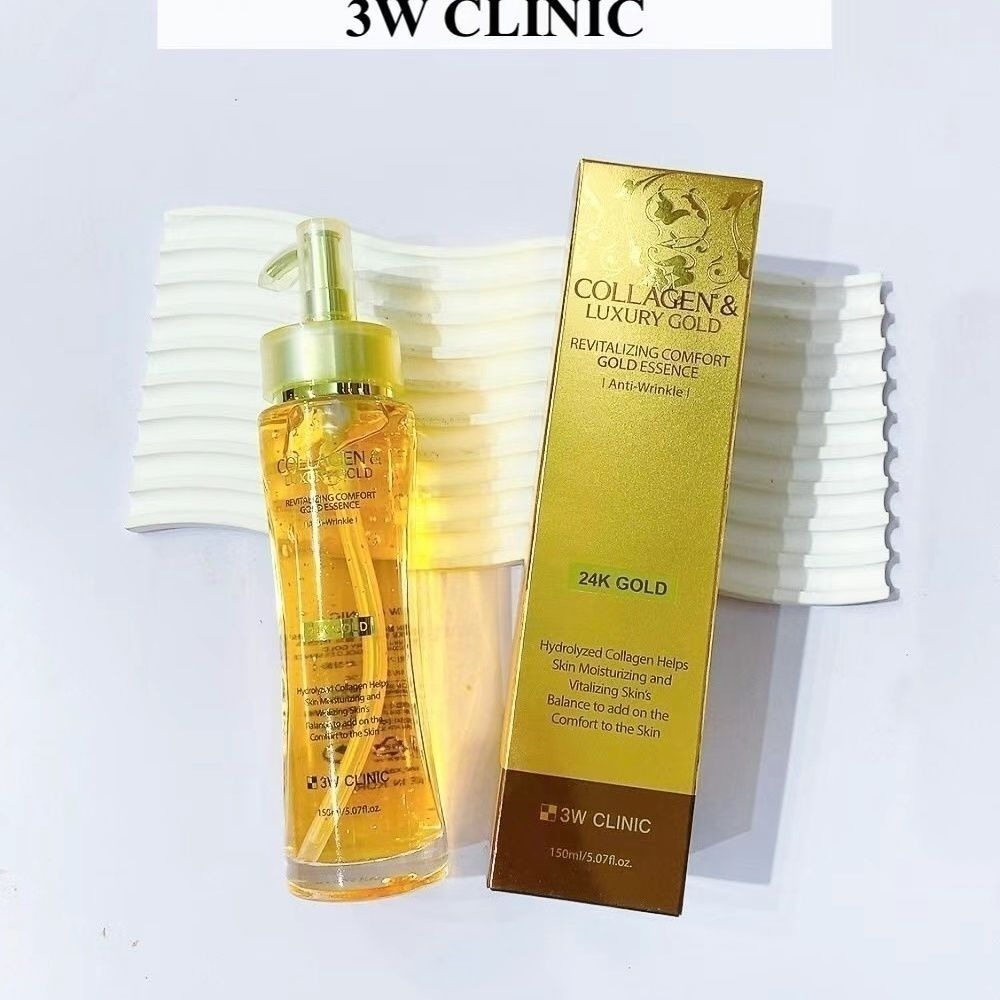 3WCLINIC Collagen & Luxury Gol - مراجعة Luxury Skincare In Korea وسعره
