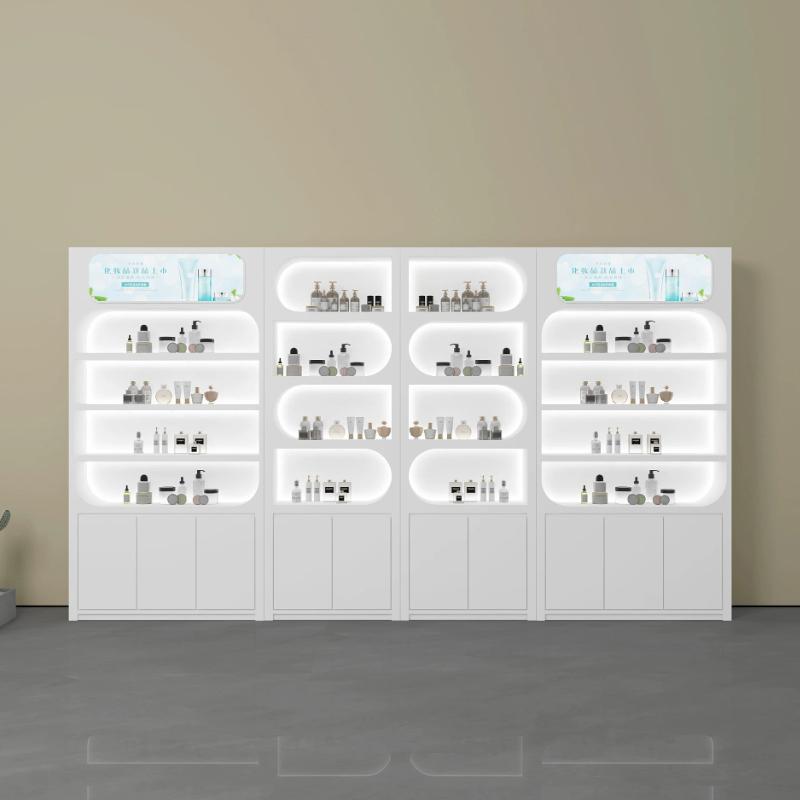 Nordic Minimalist Beauty Salon - مراجعة Luxury Skincare Display وسعره