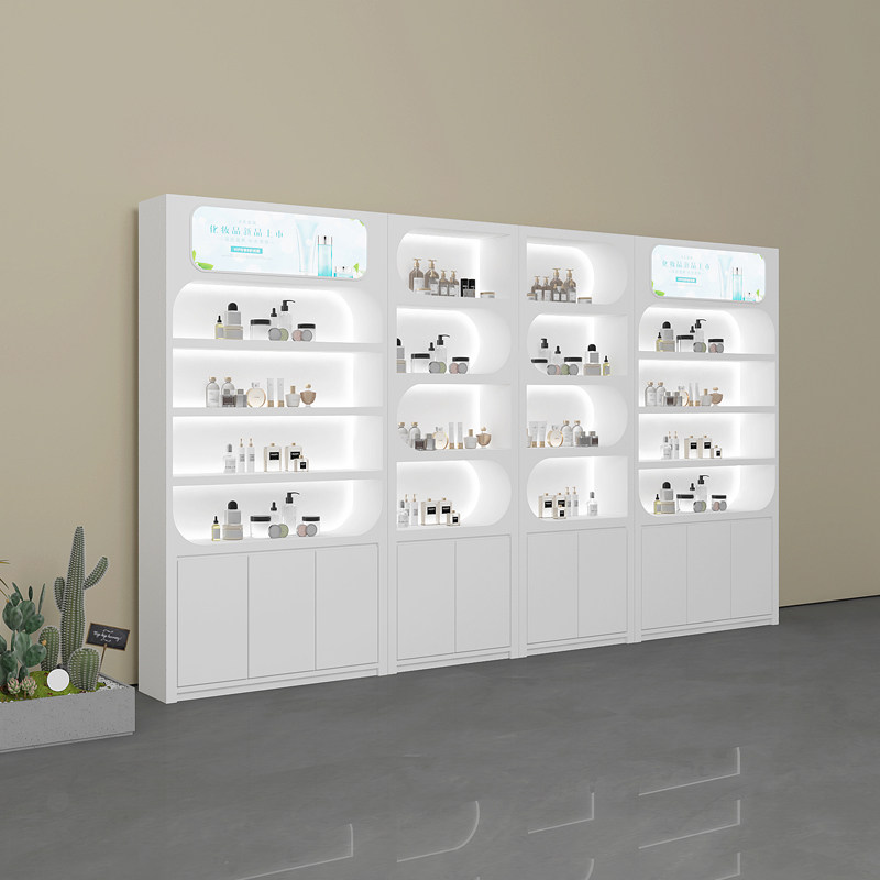 Nordic Minimalist Beauty Salon - مراجعة Luxury Skincare Display وسعره