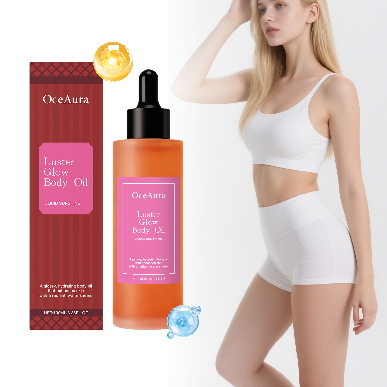 Magic Luxury Body Massage Oil  - مراجعة Luxury Skincare Oil وسعره