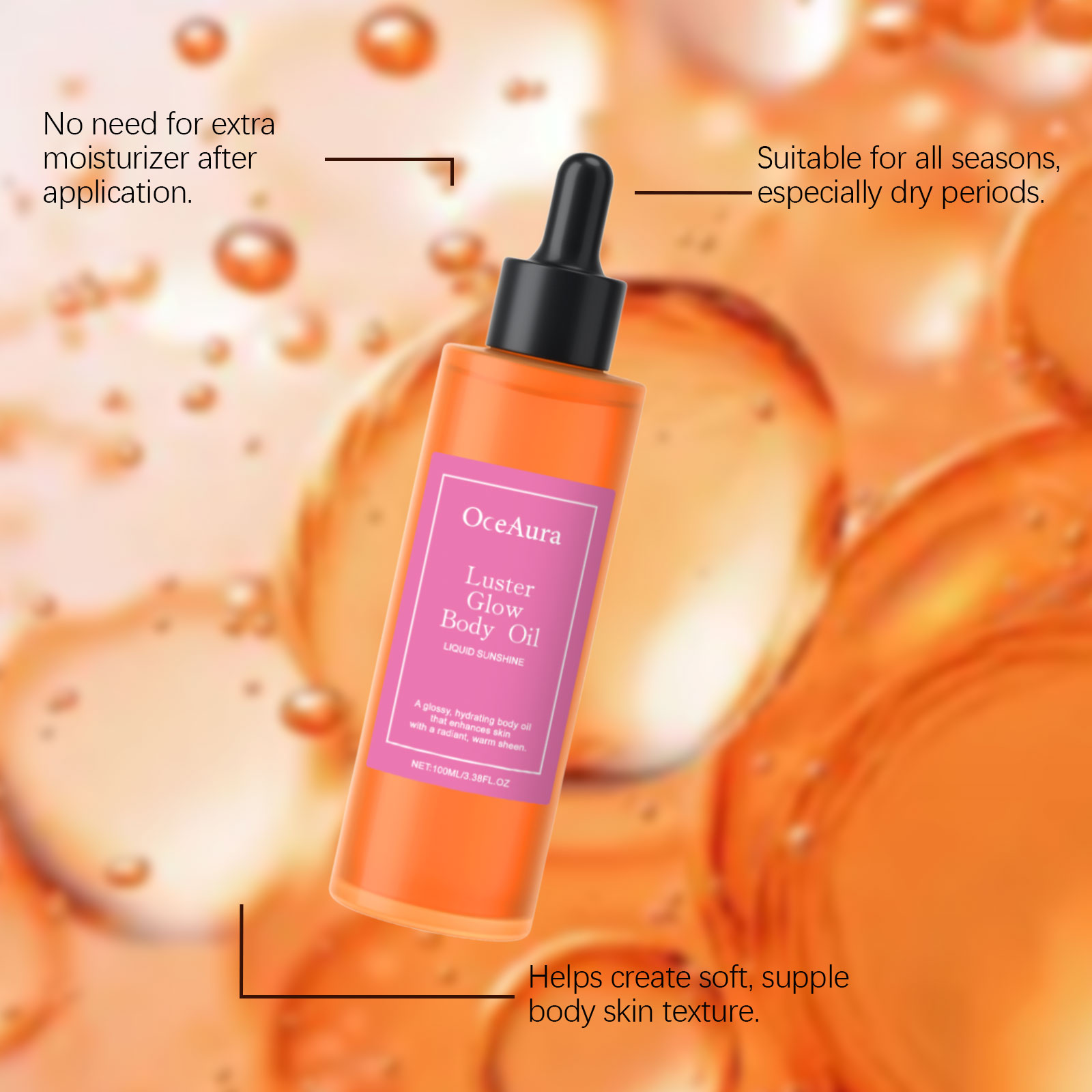 Magic Luxury Body Massage Oil  - مراجعة Luxury Skincare Oil وسعره